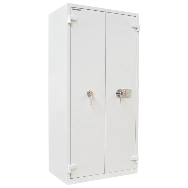 Rottner Stahlbüroschrank S2 Office 3 Fire Premium Doppelbartschloss lichtgrau T05649